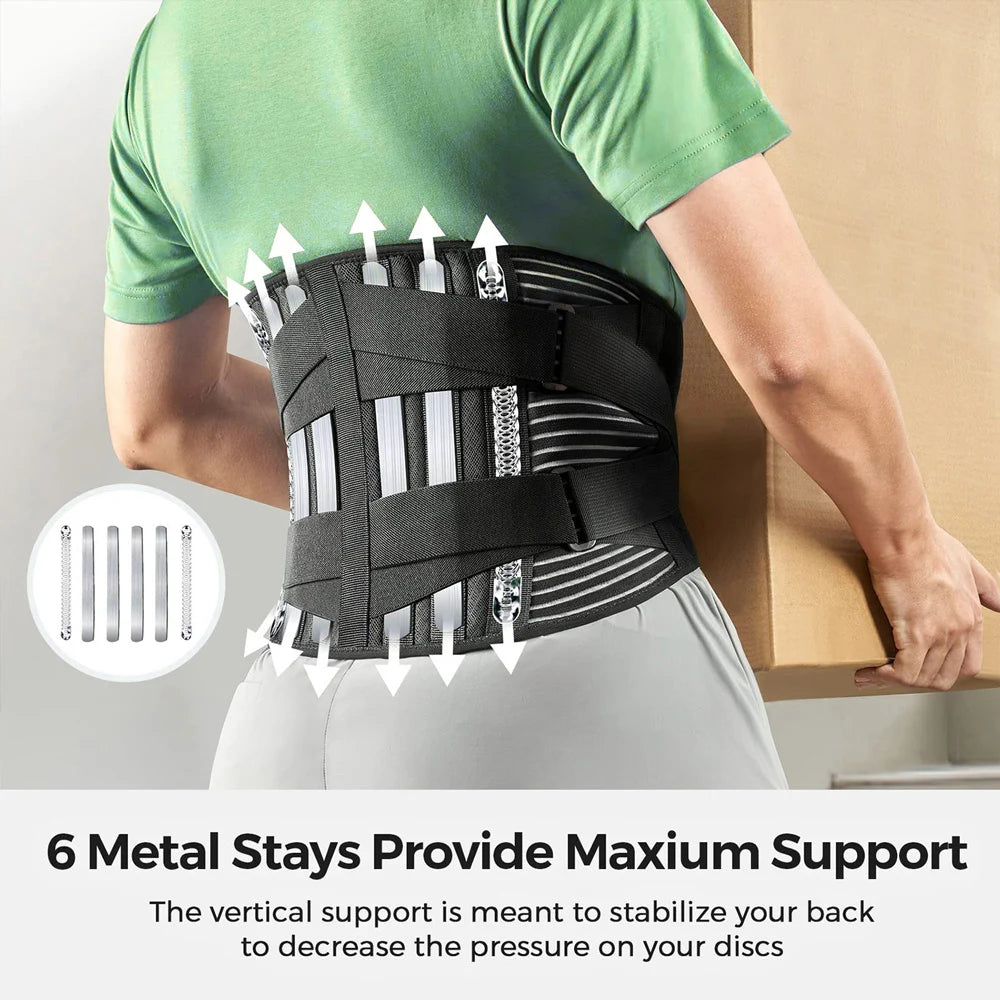 Lumbar back brace