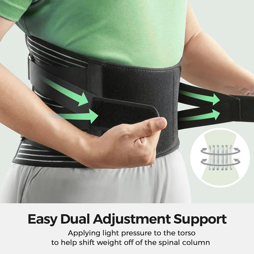 Lumbar back brace