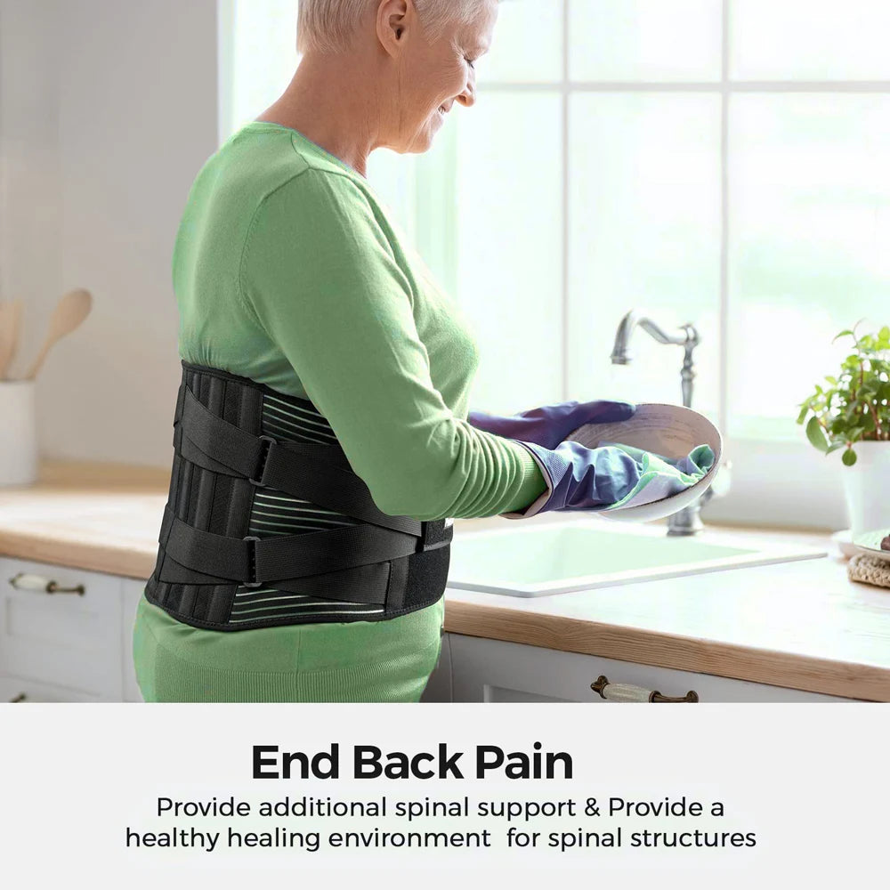 Lumbar back brace